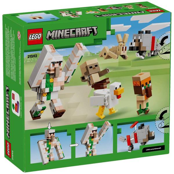 LEGO® Minecraft® Chicken Jockey Desert Attack Building Kit