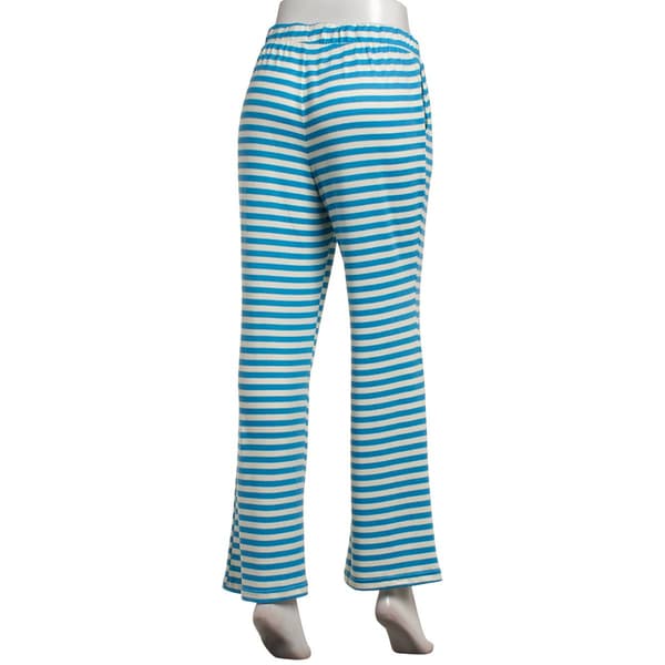 Womens Muk Luks® Butterknit Stripe Crop Pant
