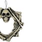 Northlight Seasonal Skull Head and Bones Unlit Wreath - image 5