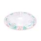 National Tree Village Scene White Velvet Tree Skirt w/ Embroidery - image 4