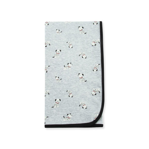 Little Me Dalmatian Receiving Blanket - image 