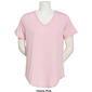 Womens Starting Point&#174; Short Sleeve V-Neck Tee - image 8