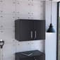 FM FURNITURE Penny Black Storage Wall Cabinet - image 2