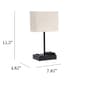 Simple Designs Modern Rectangular Multi-Use Light Table Lamp - image 8