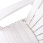9th & Pike&#174; White Resin Traditional Outdoor Adirondack Chair - image 3