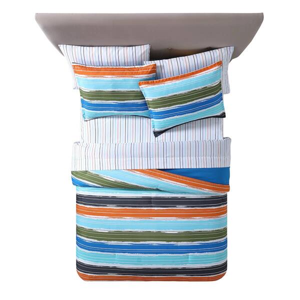 Ocean Pacific&#174; Horizon Stripe Comforter Set