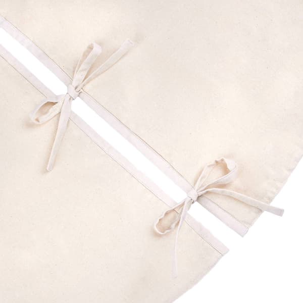 National Tree 52in. Gold Fringe Detail Tree Skirt