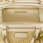 Tommy Bahama Flamingo Embroidery Satchel - image 5