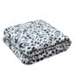 Mantolok Reversible Sherpa Velvet Leopard Throw - image 1