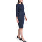 Womens Calvin Klein 3/4 Sleeve Pinstripe Sheath Dress - image 3