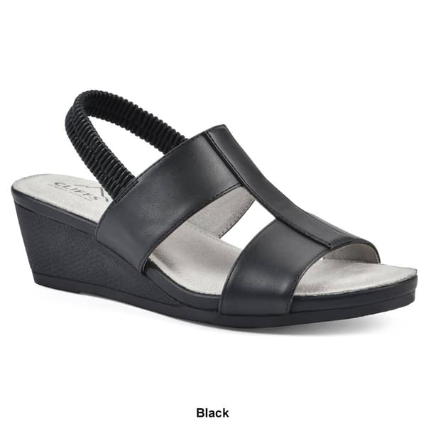 Womens Cliffs by White Mountain Candea Wedge Sandals