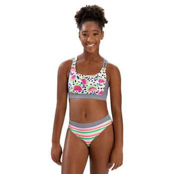 Womens Dolfin Uglies Tutti Frutti Two Piece Swim Set