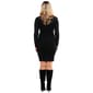 Juniors Madden Girl Prisma Rhinestone Knit Sheath Dress - image 2