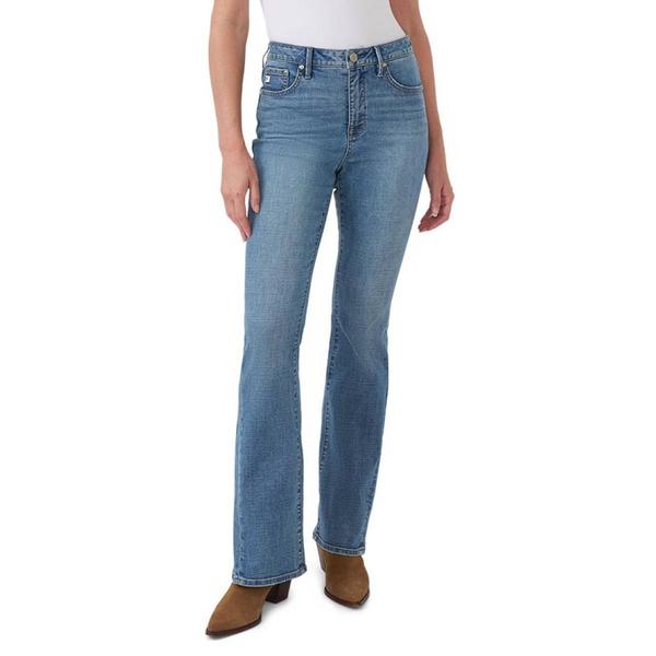 Womens Seven7 Generation Flare Jeans With Forward Seaming - image 