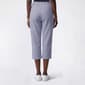 Womens Jordana Rose Seersucker Pinstripe Capris - image 2
