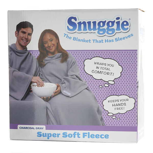 As Seen On TV Snuggie - Charcoal Grey - image 
