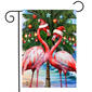 Briarwood Lane Festive Flamingo Garden Flag - image 1