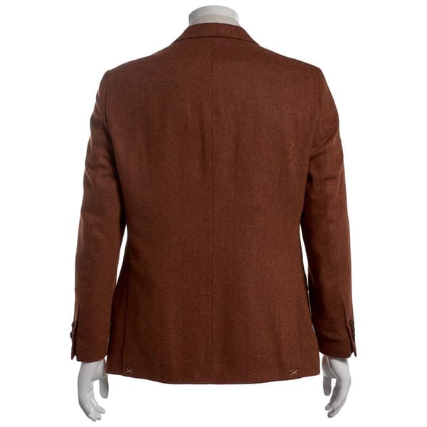Mens Nautica Rust Herringbone Suit Jacket