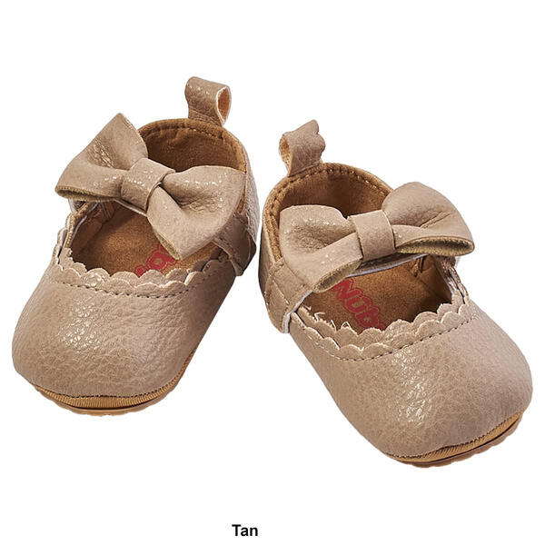 Baby Girl &#40;NB-12M&#41; Nuby Ballet Flats with Bow