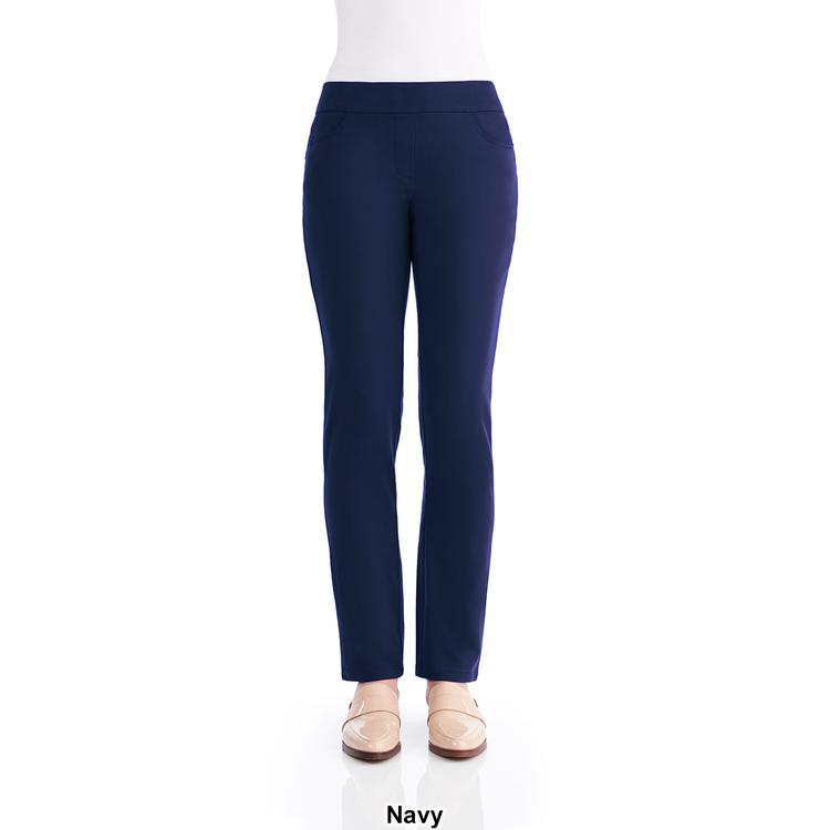 Plus size Napa Valley Cotton Super Stretch Pull on Pant-Average