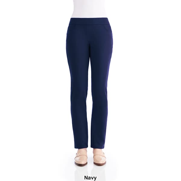 Petites Napa Valley Cotton Super Stretch Pull on Pant-Average