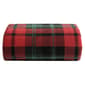 Eddie Bauer Trailhead Plaid Snowflake Reversible Throw - image 1