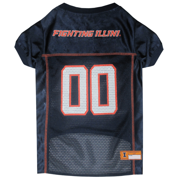 NCAA Illinois Fighting Illini Mesh Pet Jersey