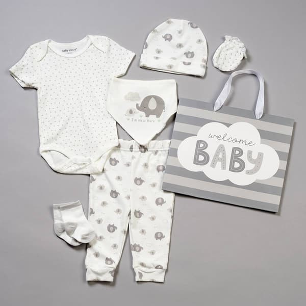 Baby Unisex (NB-6M) baby views 8pc. Elephant Hanging Gift Set - image 
