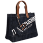 True Religion Medium Logo Denim Tote With Tote Dangle Charm - image 2