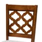 Baxton Studio Ramiro Grey/Walnut Brown Wood 5pc. Dining Set - image 5