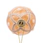 Kurt S. Adler 6pc. Champagne & Pearl Peach Glitter Ornaments Set - image 3