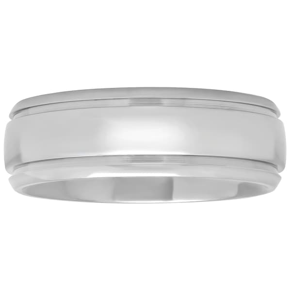 Mens Endless Affection(tm) High-Polished Wedding Band - image 