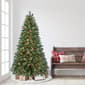 Puleo International 6.5ft. Pre-Lit Artificial Christmas Pine Tree - image 3