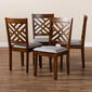 Baxton Studio Caron 4 Piece Dining Chair Set - image 5