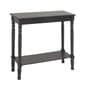 9th & Pike® Black Traditional Wood Console Table - image 2