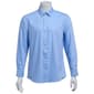 Mens Tom Baine Slim Fit Jacquard Dress Shirt - Blue Bamboo - image 1