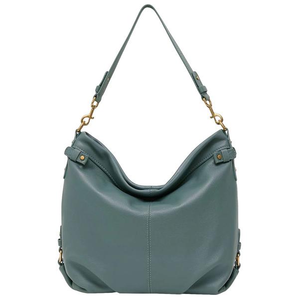 American Leather Co. Quincy Leaf Zip-Top Hobo - image 
