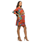 Plus Size 24/7 Comfort Apparel Floral A-Line Maternity Dress - image 2