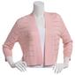 Womens Perceptions 3/4 Sleeve Open Stitch Shrug - image 1