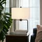 HomeRoots 22in. Grey and Black Mod Table Lamp - image 3