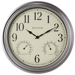 Westclox 16in. Indoor/Outdoor Wall Clock