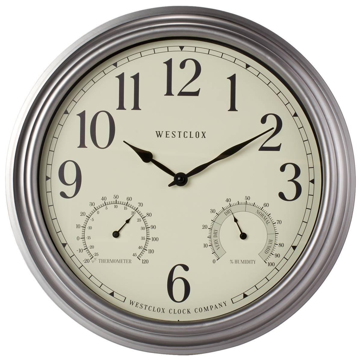 Westclox 16in. Indoor/Outdoor Wall Clock