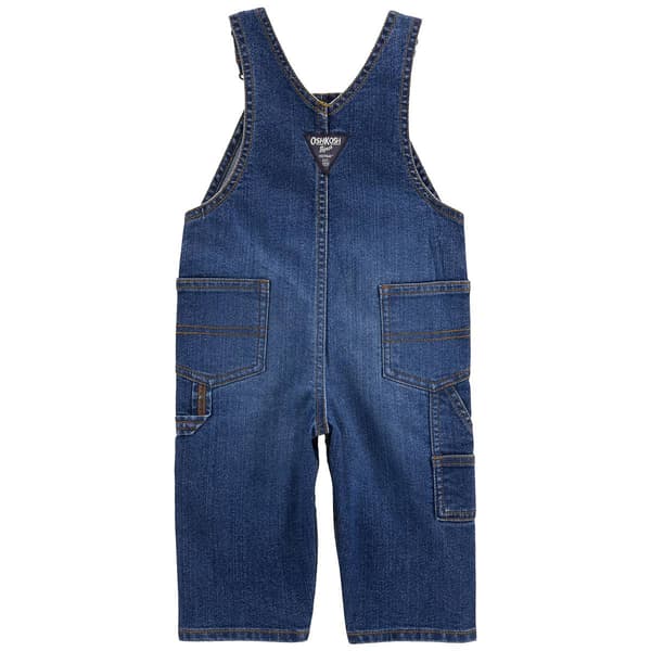 Baby Boy &#40;12-24M&#41; OshKosh B''Gosh Denim Classic Overalls
