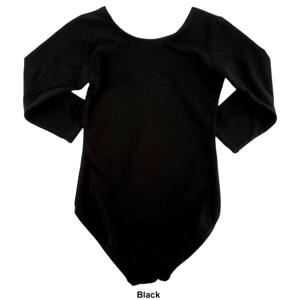Girls &#40;4-6x&#41; Moret&#174; Kids 3/4 Sleeve Solid Leotard