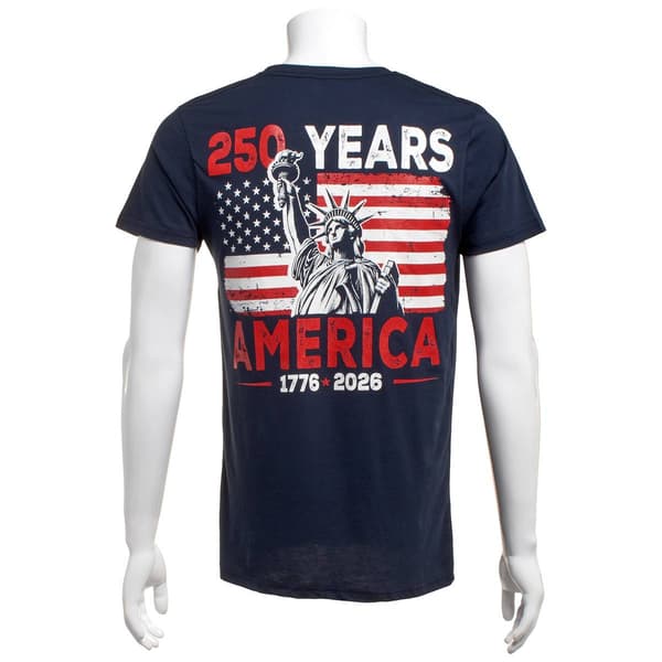 Mens We The Peeps 250 Lady Liberty Graphic Tee