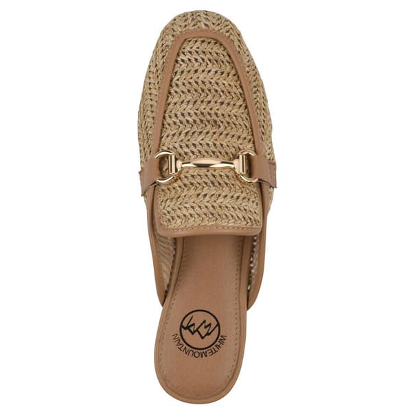 Womens White Mountain Bobbin Mules