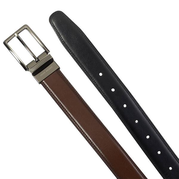 Mens John Henry Double Double Reversible Belt - image 