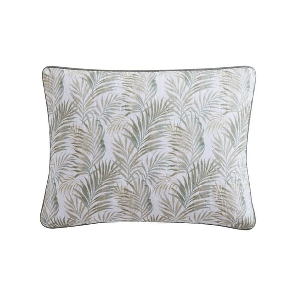 Tommy Bahama Maui Palm 136 Thread Count Reversible Quilt Set