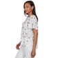 Womens Emaline Verde Grove II Tie Neck Floral Blouse - image 4