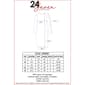 Womens 24/7 Comfort Apparel Floral Long Sleeve Fit & Flare Dress - image 5